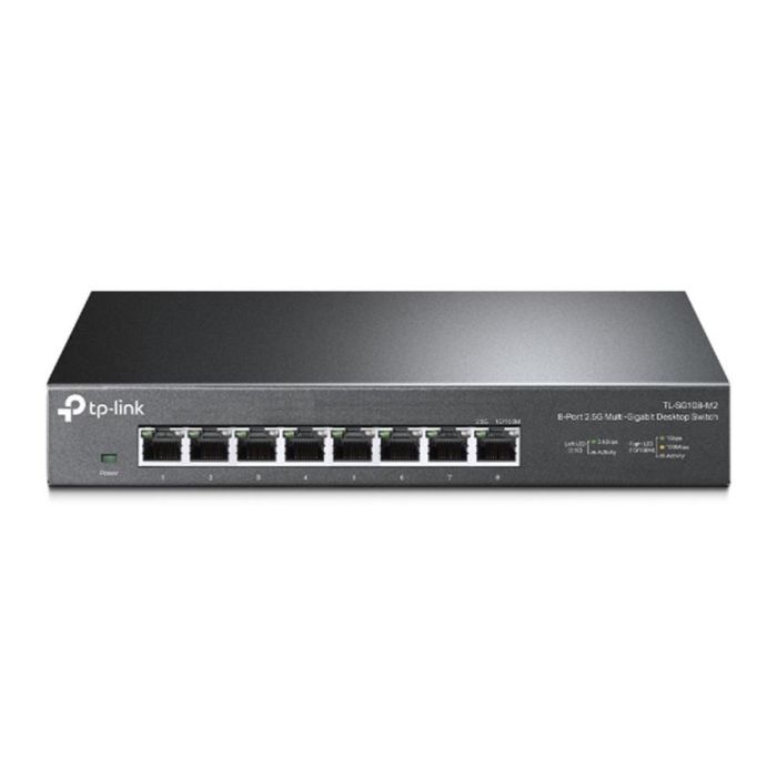 Tp-Link Switch TL-SG108-M2 de 8 Puertos 2.5G, Capacidad de Conmutación 40 Gbps, Escritorio, Sin Ventilador, Plug and Play 0 Tp-Link Switch TL-SG108-M2 de 8 Puertos 2.5G, Capacidad de Conmutación 40 Gbps, Escritorio, Sin Ventilador, Plug and Play 0