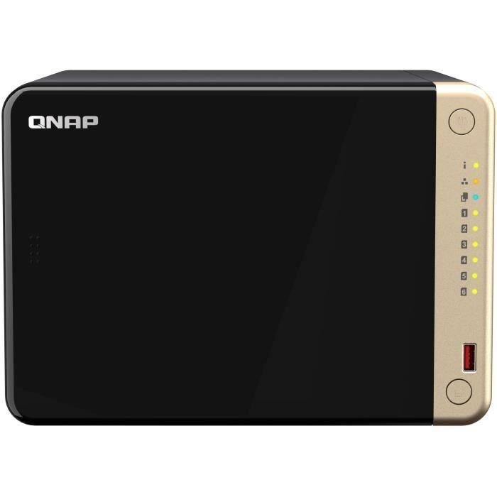 QNAP TS-664-8G 6-Bay NAS Intel Celeron N5095 Schwarz 0 QNAP TS-664-8G 6-Bay NAS Intel Celeron N5095 Schwarz 0