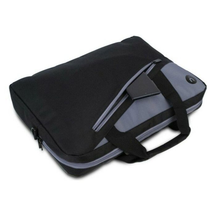 Maletín Monray Ginger para Portátiles hasta 14"/ Cinta para Trolley/ Negro 3
