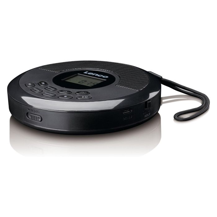 Lenco CD-340BK Reproductor de CD Portátil con Bluetooth, DAB+/FM, Negro 3