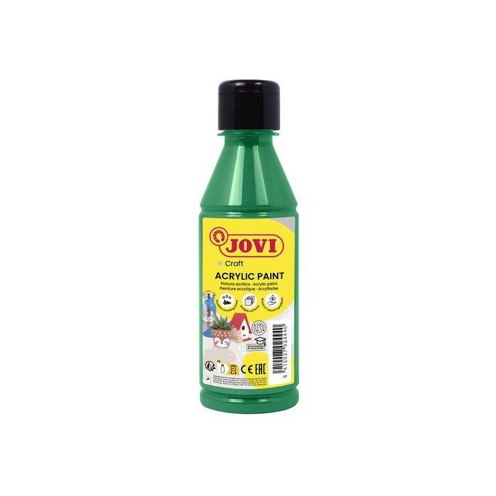 Pintura Latex Jovi Decor 250 Ml (Botella) Verde Oscuro