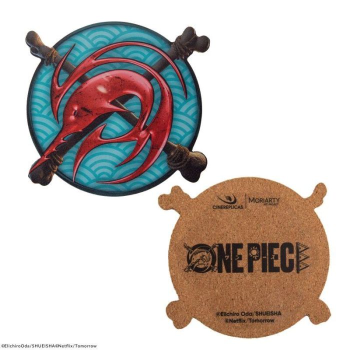 Cinereplicas Set de 4 Posavasos One Piece 2 Cinereplicas Set de 4 Posavasos One Piece 2
