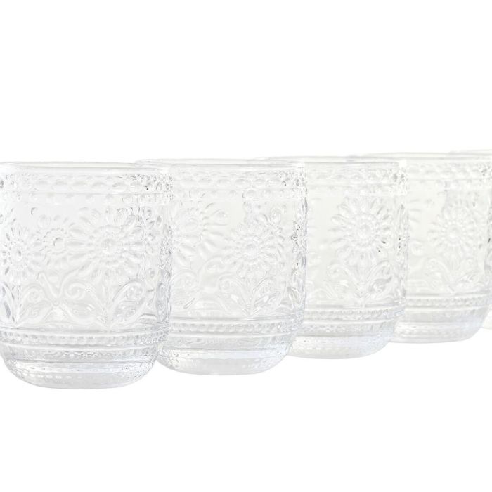 Vaso Basicos DKD Home Decor Transparente 8.5 x 10.5 x 8.5 cm Set de 6 2 Vaso Basicos DKD Home Decor Transparente 8.5 x 10.5 x 8.5 cm Set de 6 2
