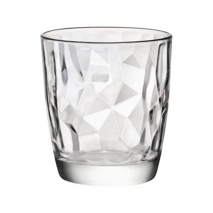 Bormioli Rocco Vaso Bajo Diamond Vidrio Transparente 39 cL 6 Unidades con Relieve Apto Lavavajillas, Fabricado en Italia Bormioli Rocco Vaso Bajo Diamond Vidrio Transparente 39 cL 6 Unidades con Relieve Apto Lavavajillas, Fabricado en Italia