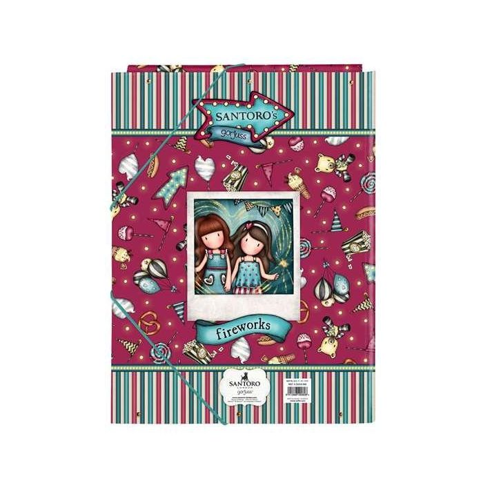 Carpeta folio 3 solapas gorjuss™ fairground "fireworks" 26x33,5x2,5cm 1 Carpeta folio 3 solapas gorjuss™ fairground "fireworks" 26x33,5x2,5cm 1