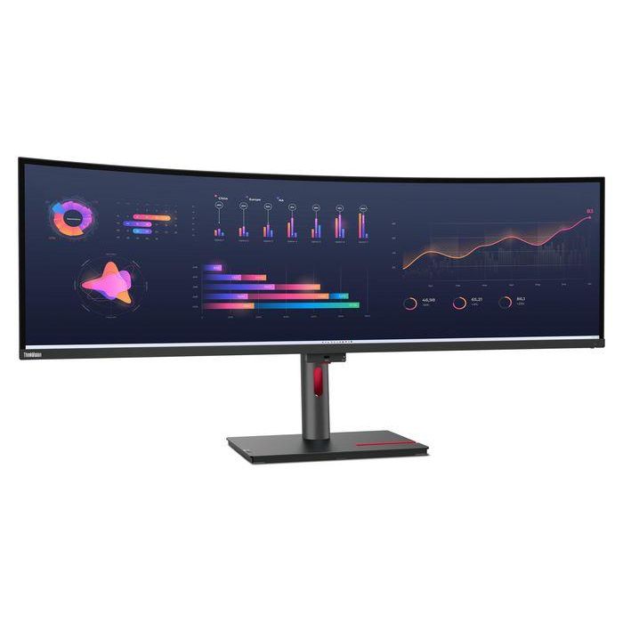 Lenovo 124.5cm (49") DQHD 5120 x 1440 W-LED IPS, 32:9, 350cd/m², 1.07B, 6ms, 178°/178°, 2000:1 4 Lenovo 124.5cm (49") DQHD 5120 x 1440 W-LED IPS, 32:9, 350cd/m², 1.07B, 6ms, 178°/178°, 2000:1 4
