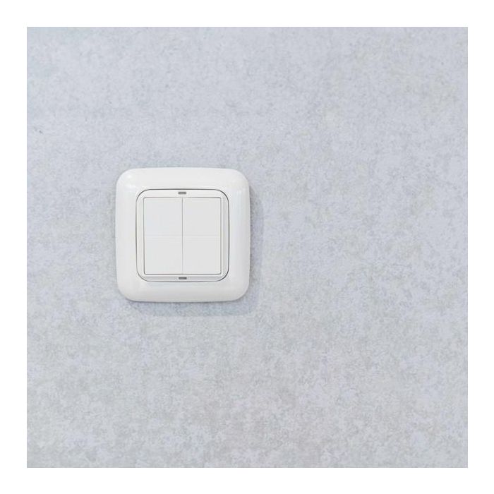Shelly Plug & Play "BLU Wall" Switch 4 Adapter Busch-Jaeger Weiß 1