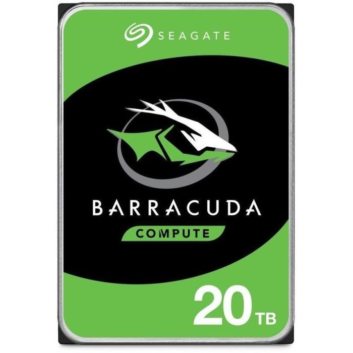 Seagate Disco Duro HDD Barracuda Desktop 20TB SATA 7200rpm 512MB caché 3.5" para PC