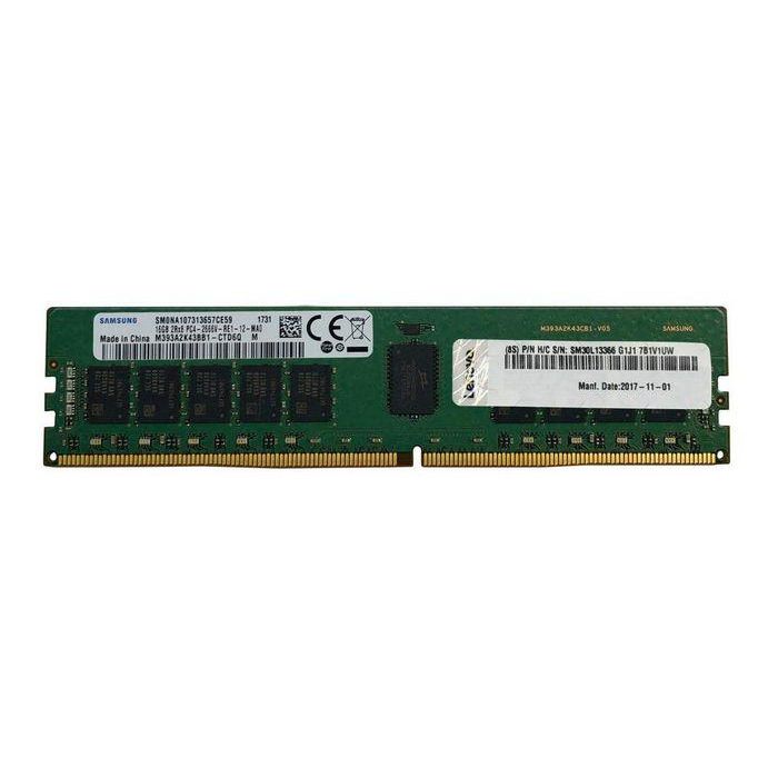 Lenovo ThinkSystem 32GB TruDDR4 3200 MHz (2Rx4 1.2V) RDIMM Lenovo ThinkSystem 32GB TruDDR4 3200 MHz (2Rx4 1.2V) RDIMM