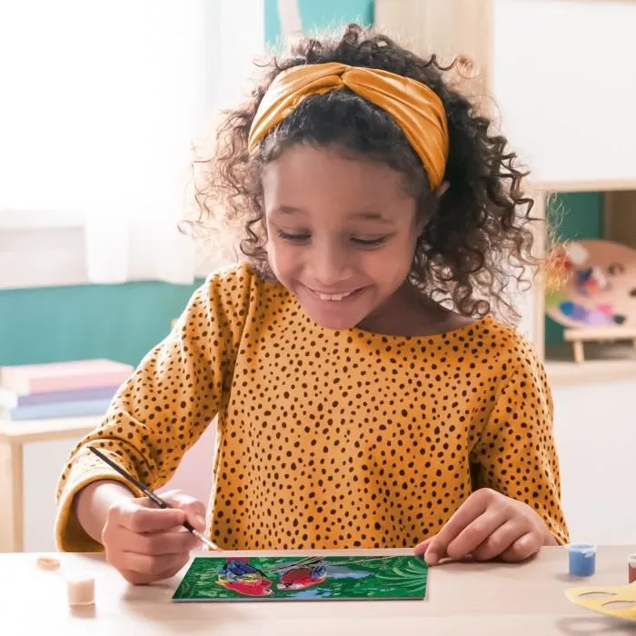 Ravensburger Kit de Pintura por Números Loros 25854 (31 x 21 cm) para Niños a partir de 7 Años 4