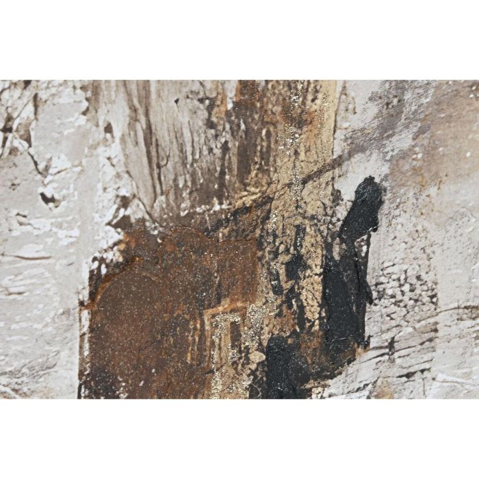 DKD Home Decor Cuadro Decorativo Abstracto Moderno de Lienzo y PS con Diseño Blanco y Dorado, 143x103 cm - Pack de 2 Unidades 2 DKD Home Decor Cuadro Decorativo Abstracto Moderno de Lienzo y PS con Diseño Blanco y Dorado, 143x103 cm - Pack de 2 Unidades 2