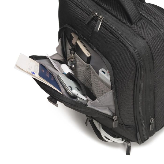 Mochila para Portátil Dicota D30846-RPET Negro 7 Mochila para Portátil Dicota D30846-RPET Negro 7