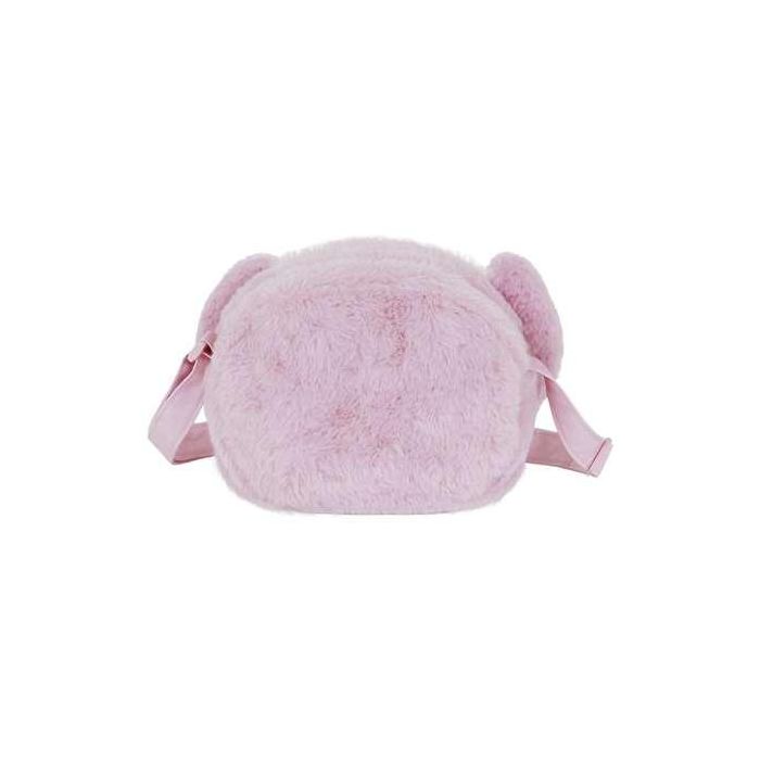 Karactermania Angel mini bolso plush heart 17x13x7cm, Bolso bandolera rosa de peluche, Poliéster 2 Karactermania Angel mini bolso plush heart 17x13x7cm, Bolso bandolera rosa de peluche, Poliéster 2