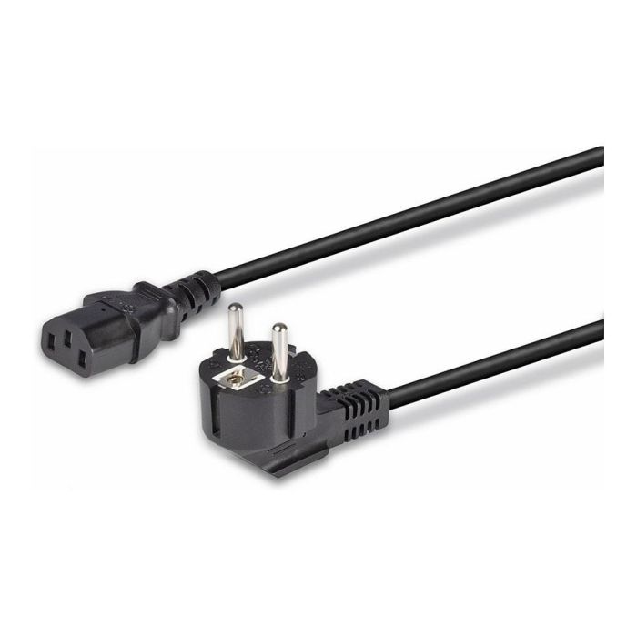Lindy Cable de Alimentación Schuko 2 Pines a IEC C13, 3m, Negro