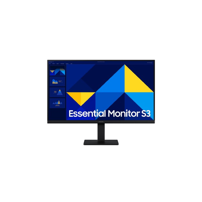 Samsung S24D304GAU Monitor IPS de 24 pulgadas Full HD 1080p 100Hz Negro, Diseño Delgado, Flicker Free y Modo Juego