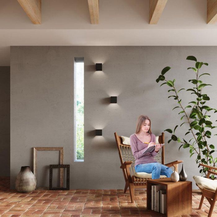 Aplique "Luca" [SOL-SL.0545] Negro 24