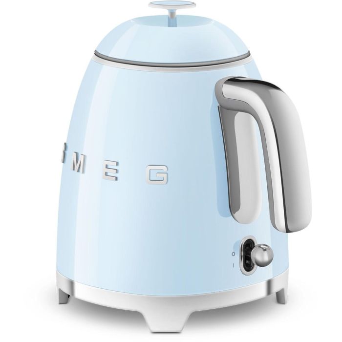 Smeg KLF05PBEU Mini Hervidor de Agua Eléctrico 0.8 L 1400 W Azul Acero Inoxidable Filtrado 9