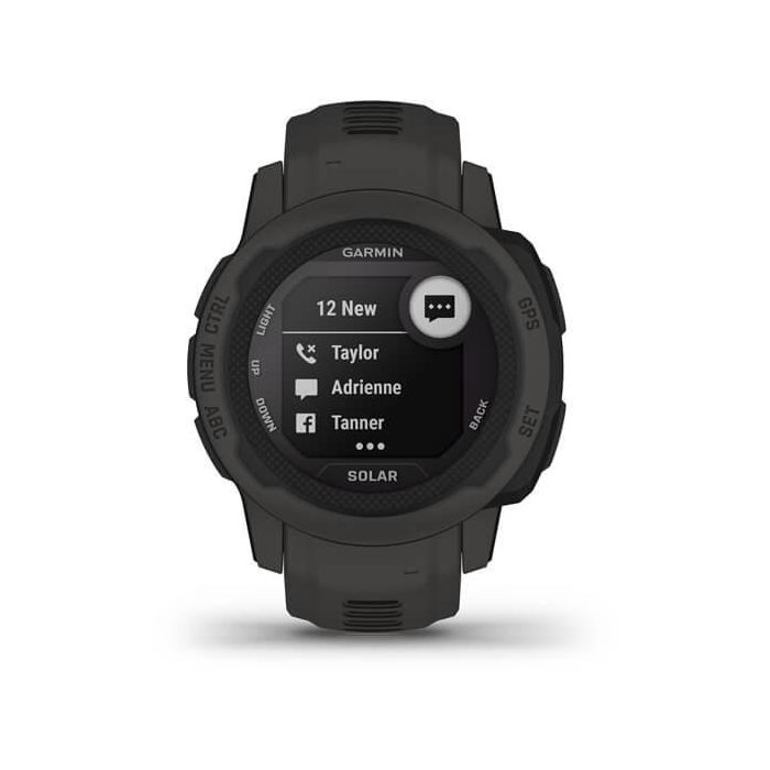 Garmin INSTINCT 2S SOLAR 40mm Reloj Inteligente Negro con GPS y Resistencia al Agua 100m 9