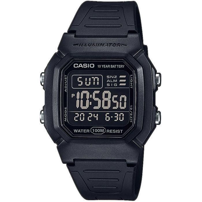 Reloj Hombre Casio W-800H-1BVES Negro