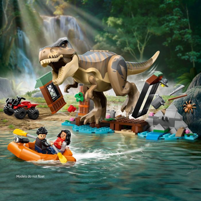 LEGO 76975 Jurassic World Huida del T.Rex por el Río - Juego de Construcción 199 Piezas para Niños +5 Años 6 LEGO 76975 Jurassic World Huida del T.Rex por el Río - Juego de Construcción 199 Piezas para Niños +5 Años 6