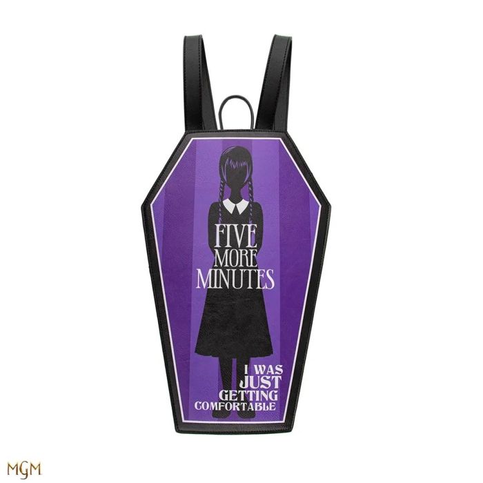 Cinereplicas Mochila Ataud Wednesday Addams Miércoles 1
