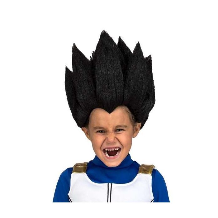 My Other Me Peluca infantil de Vegeta, talla única Multicolor, 100% Poliéster, para niños de 5 a 12 años 0 My Other Me Peluca infantil de Vegeta, talla única Multicolor, 100% Poliéster, para niños de 5 a 12 años 0