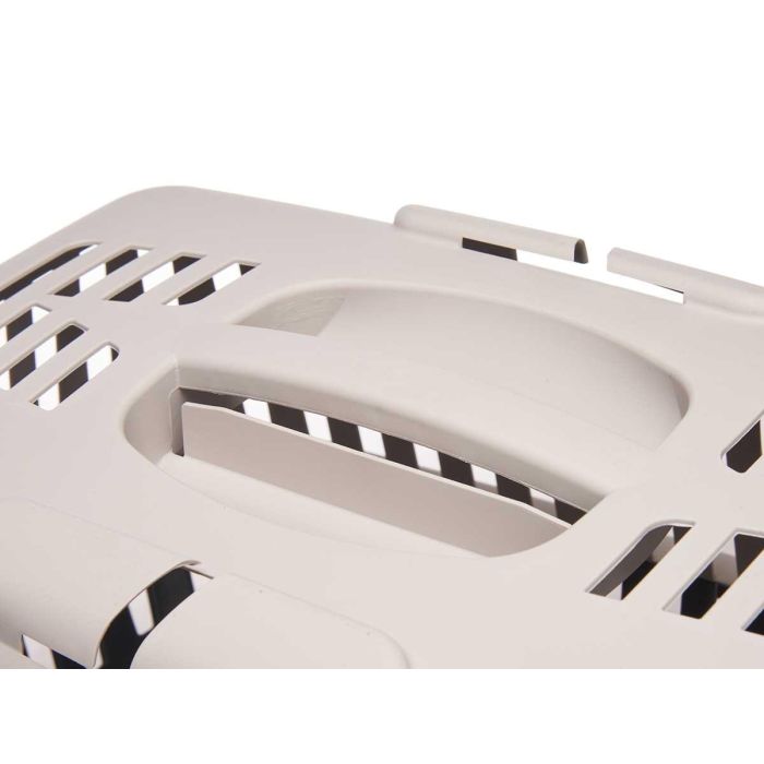 Transportín Mascow Puerta Metal Antracita 46.5x32x32 cm - Plástico y Metal (12 Unidades) 4 Transportín Mascow Puerta Metal Antracita 46.5x32x32 cm - Plástico y Metal (12 Unidades) 4