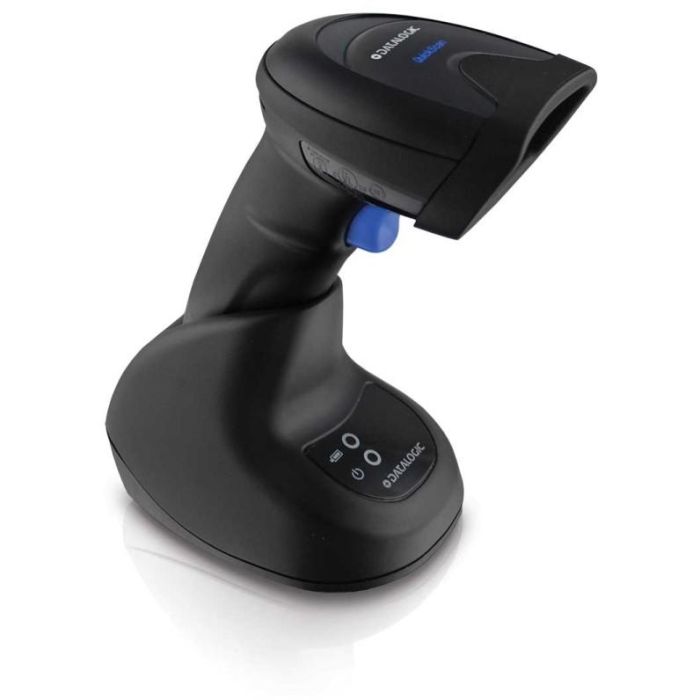 Datalogic QM2500 Kit USB 2D MP Imager Negro - Lector de Códigos de Barras Inalámbrico QuickScan Mobile 433 MHz con Base 2