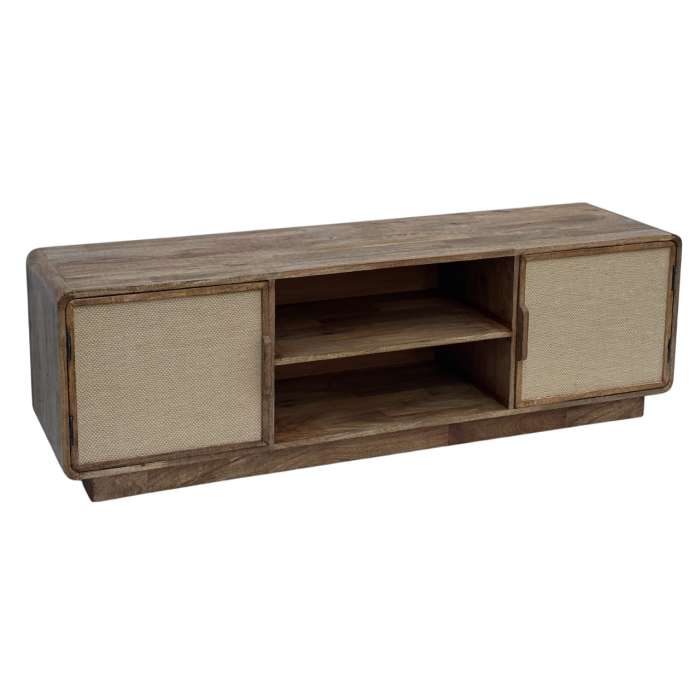 Mueble Tv Urban DKD Home Decor Marron 45 x 50 x 160 cm 1