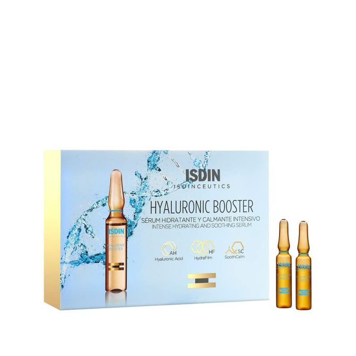 Isdin ISDINCEUTICS hyaluronic booster - Tratamiento Facial Hidratante con Ácido Hialurónico para Piel Radiante Isdin ISDINCEUTICS hyaluronic booster - Tratamiento Facial Hidratante con Ácido Hialurónico para Piel Radiante