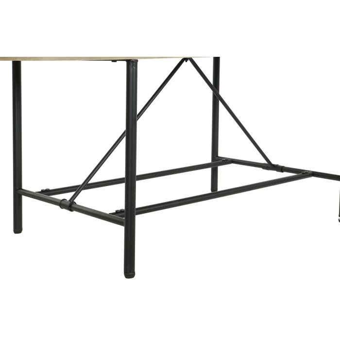 DKD Home Decor Mesa Centro Moderno Metal, MDF, Marmol Marron Negro Dorado 116 x 76 x 64 cm 6