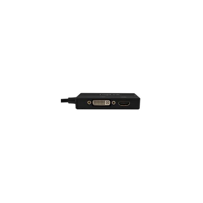 LogiLink Adaptador 4K DisplayPort 1.2 a DVI/HDMI/VGA 2 LogiLink Adaptador 4K DisplayPort 1.2 a DVI/HDMI/VGA 2