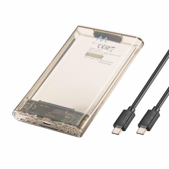 Disco Duro Externo Ewent EW7068 Transparente 3 Disco Duro Externo Ewent EW7068 Transparente 3