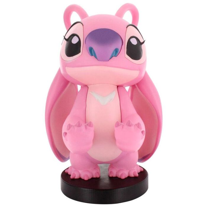 Cable Guy Soporte Figura Angel Stitch Disney 21cm, para Mandos PlayStation 5 DualSense, Xbox Series S/X y Smartphones, Compatible iPhone