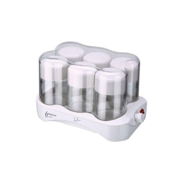 YOGURTERA JATA YG493 - 24W - APTA PARA 6 YOGURES DE 165ML - TAPA TRANSPARENTE - TEMPORIZADOR
