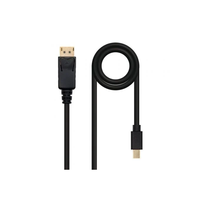 Nano Cable 10.15.2402 Cable Mini DisplayPort a DisplayPort Macho 2m Negro 4K 0 Nano Cable 10.15.2402 Cable Mini DisplayPort a DisplayPort Macho 2m Negro 4K 0