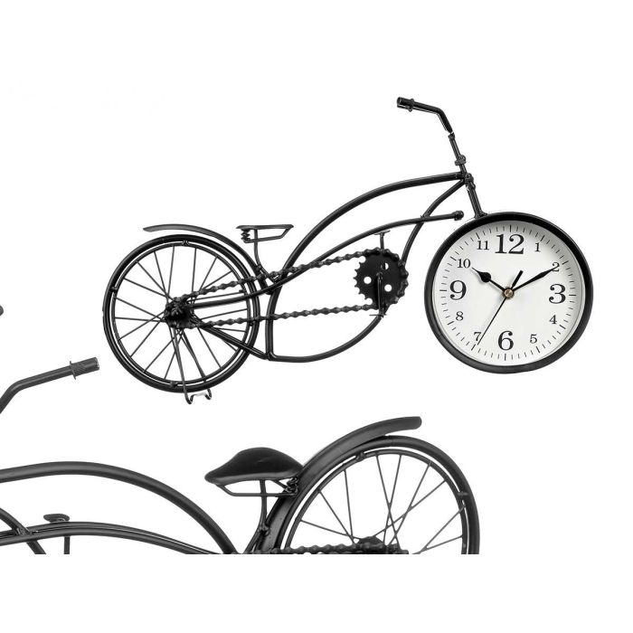 Reloj Forja Bicicleta Negro 22,5Cm Ancho Giftdecor (4 Unidades) Reloj Forja Bicicleta Negro 22,5Cm Ancho Giftdecor (4 Unidades)