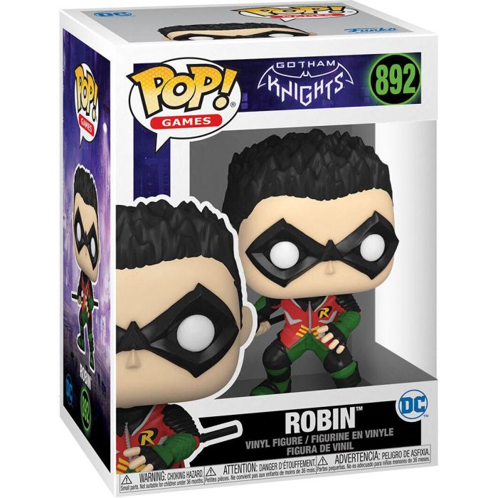 Funko Pop DC Comics Gotham Knights Robin Figura de Vinilo 9 cm con Caja Original 2 Funko Pop DC Comics Gotham Knights Robin Figura de Vinilo 9 cm con Caja Original 2