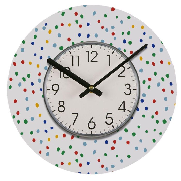 Reloj de Pared Versa Madera 4 x 30 x 30 cm