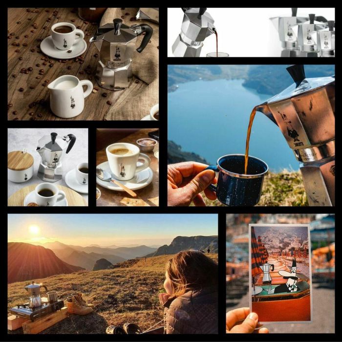 Bialetti Moka Express Cafetera Italiana de Aluminio 3 Tazas 11