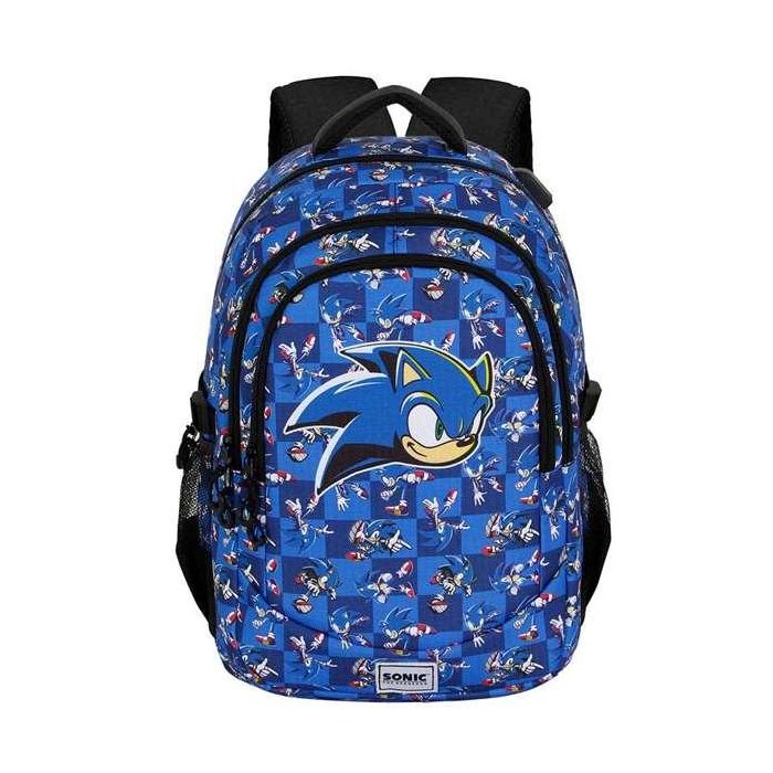 Karactermania Mochila Sonic Run. Plus FAN Action 44x34x21 cm, Gran Capacidad, 3 Compartimentos, Bolsillo USB, Ripstop, Azul 5 Karactermania Mochila Sonic Run. Plus FAN Action 44x34x21 cm, Gran Capacidad, 3 Compartimentos, Bolsillo USB, Ripstop, Azul 5