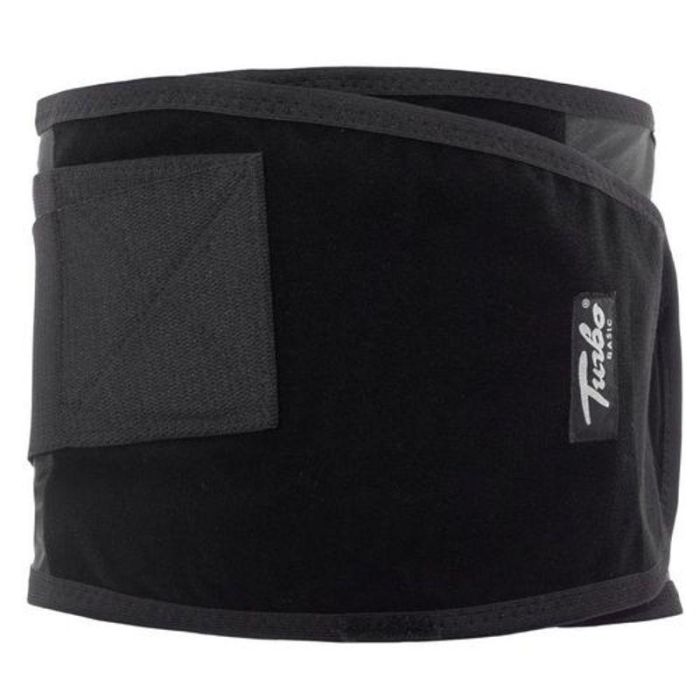 Turbo 842 Faja Lumbar Rígida Tensión Variable con Cierre Regulable y 4 Varillas Flexibles Talla Única Negra