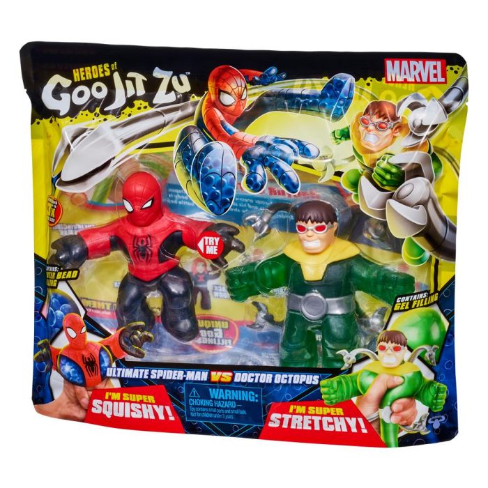 Bandai Pack 2 Figuras Goo Jit Zu Marvel Spiderman vs DR Octopus 0 Bandai Pack 2 Figuras Goo Jit Zu Marvel Spiderman vs DR Octopus 0