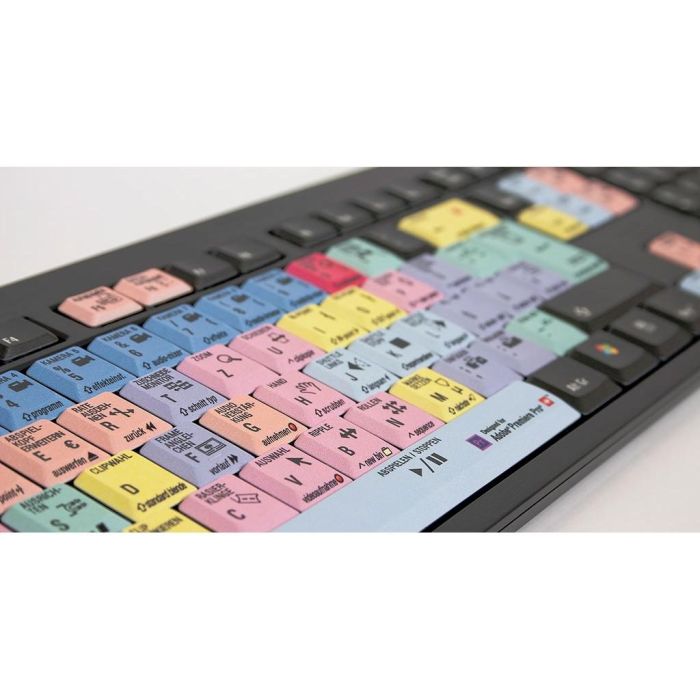 LogicKeyboard Adobe Premiere Pro CC DE (PC/Nero) 2 LogicKeyboard Adobe Premiere Pro CC DE (PC/Nero) 2
