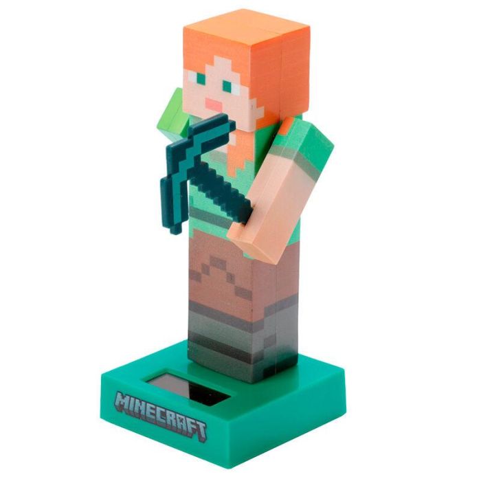 PUCKATOR Muñeco Solar Alex Minecraft