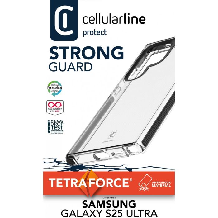 Cellularline Hard Case Tetra Force Strong Sams S25 Ultra 1 Cellularline Hard Case Tetra Force Strong Sams S25 Ultra 1
