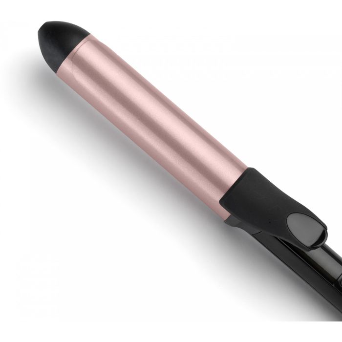 Babyliss C452E Tenacilla Ondulador de Pelo Cerámica de Cuarzo Rosado 32mm Rizos Perfectos con Tecnología Advanced Ceramics 10