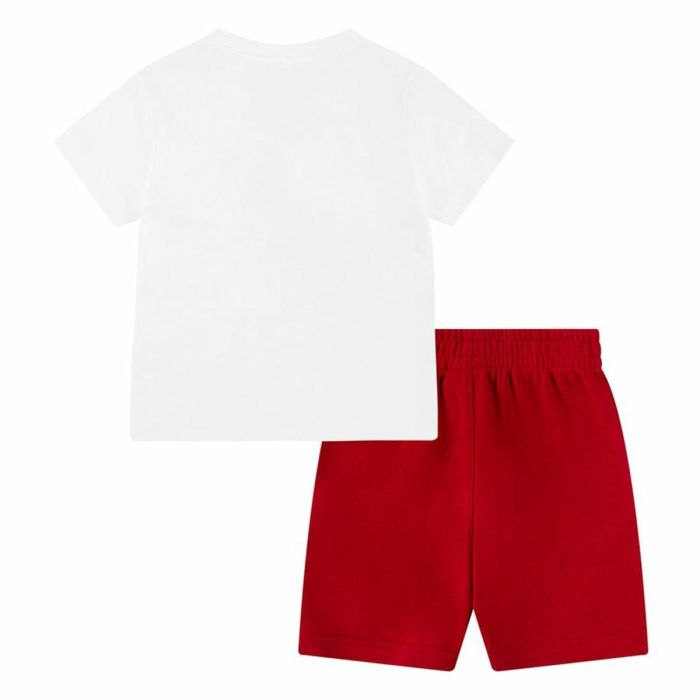 Conjunto Deportivo para Niños Nike Blanco Rojo 2 Piezas 1