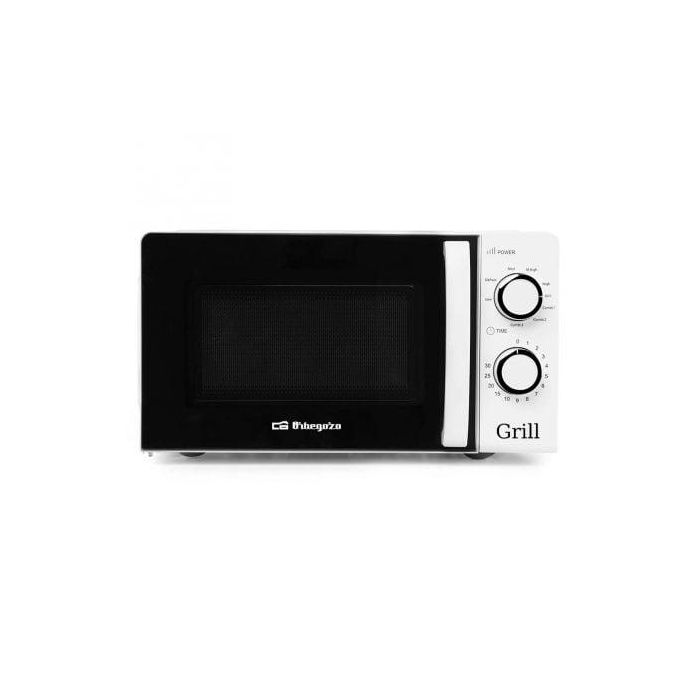 Microondas Orbegozo MIG 2130/ 700W/ Capacidad 20L/ Función Grill/ Blanco 4 Microondas Orbegozo MIG 2130/ 700W/ Capacidad 20L/ Función Grill/ Blanco 4