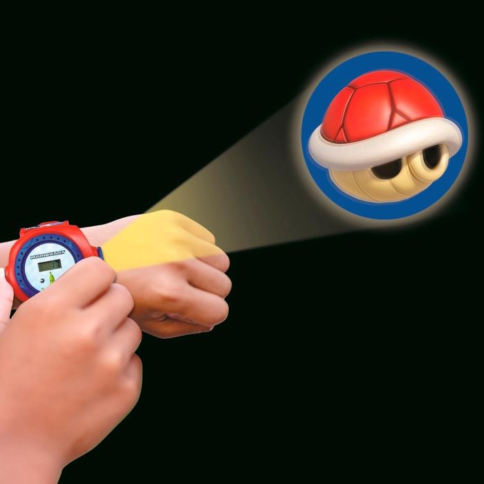 Lexibook Dmw050Ni Reloj Digital Mario Kart con Proyector de Imágenes, Mensajes y Pulsera Ajustable para Niños +3 Años 2